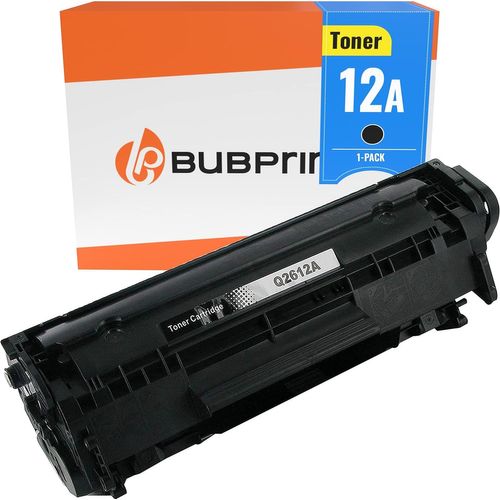 Cartouche De Toner Compatible Pour Hp Q2612A 12A Pour Laserjet 1010 1012 1015 1018 1020 1022 1022N 1022Nw 3015 3020 3030 3050 3052 3055 M1005 M1319F Mfp Noir[DYJ072827]