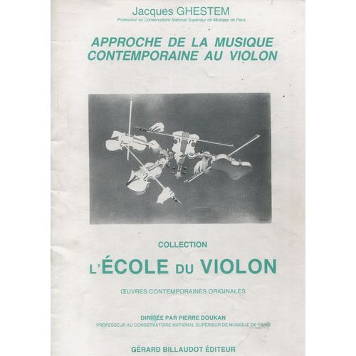 Jacques Ghestem - Approche De La Musique Contemporaine Au Violon