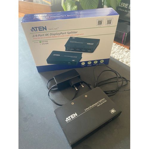 Répartiteur vidéo ATEN VS192 DisplayPort- 2 Ports