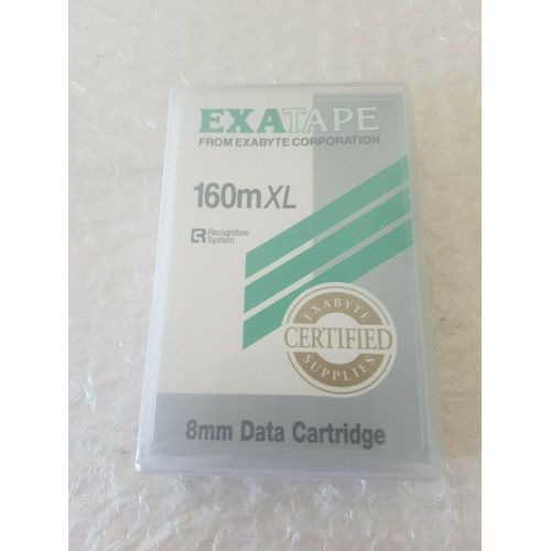 EXABYTE EXATAPE 160m XL 8MM DATA CARTRIDGE Cartouche de Donnée 7 / 14 GB