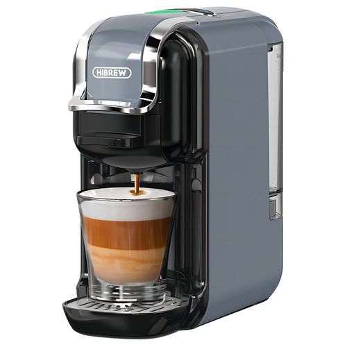 HiBREW H2B Cafetière multi-capsules 5 en 1, froide et chaude, gris