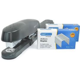 Agrafeuse - Long Bras - Manuelle - Inclus 10 000 Agrafes 26/8mm - Rapesco
