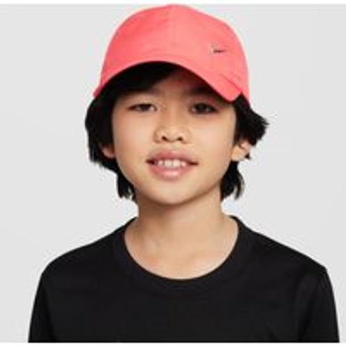 Casquette Avec Swoosh Métallique Sans Structure Nike Dri-Fit Club Pour Enfant - Orange