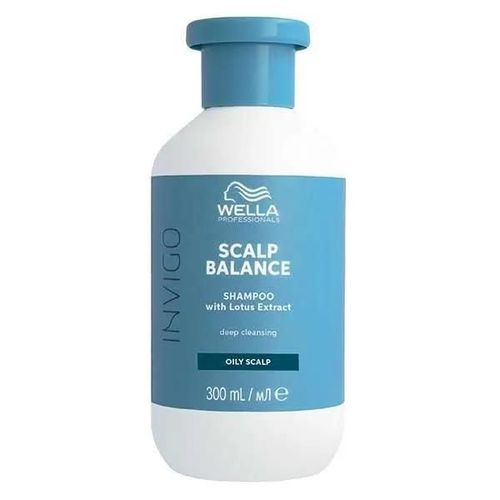 Iwella Professionals Invigo Scalp Balance Shampoing Purifiant Pour Cheveux Gras 300ml 
