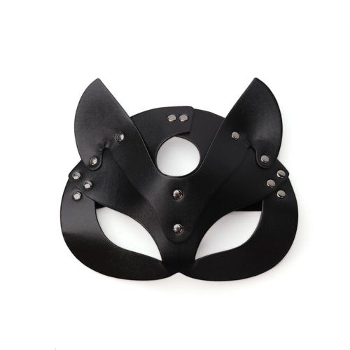 Masque En Cuir Pour Femme, Jouets Sexuels, Cosplay, Chat Bdsm, Fétiche, Halloween, Masques Noirs Avec Collier Sexy, Accessoires Érotiques