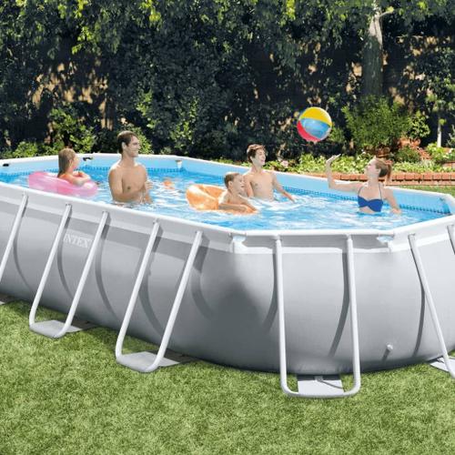 Intex Ensemble de piscine ovale Prism Frame 503x274x122 cm 26796GN