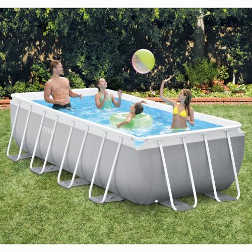 Intex Ensemble de piscine Prism Frame Rectangulaire 400x200x100 cm