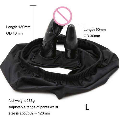 Ceinture De Chasteté Pour Femme, Sous-Vêtement, Lingerie, Tanga De Bondage Avec Gode Vaginal Et Anal, Jeux Pour Adultes, Jouets Sexuels Pour Femmes