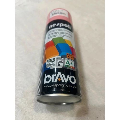 aerosol peinture professionnelle rose pale 400 ml Nespoli ral 3015