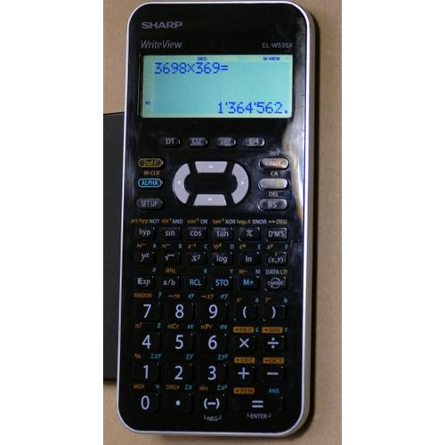 Calculatrice Scientifique Sharp Writeview el-535x