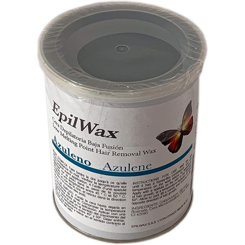 Pot De Cire Pelable À L¿Azulène Pour Épilation Sans Bandes - Cire Chaude Pelable Professionnelle - Pot De 800 Ml(Q926)