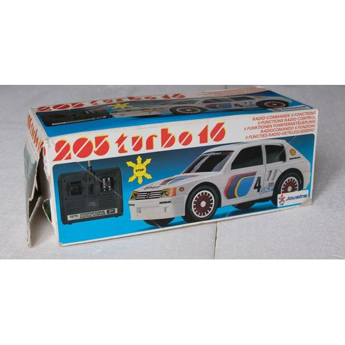 205 Turbo 16 Radio Commandée De Marque Joustra Vintage Années 80