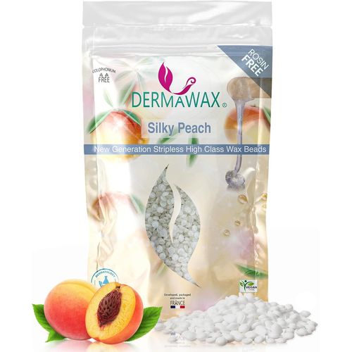 800 Grammes Silky Peach Perles De Cire Sans Bandes- Cire Haute Performance Pour L'épilation- Visage Jambes Bikini Et Zone Intime Aisselles Dos Épilation Sans Douleur Paquet Refermable(Q700) 