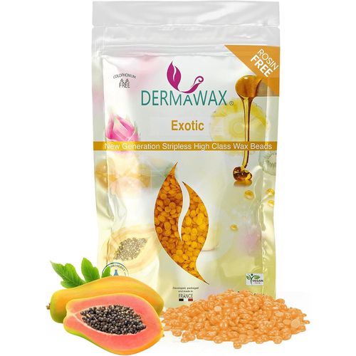 800 Grammes Exotic Waxing Perles De Cire Sans Bandes Cire Haute Performance Pour L'épilation- Visage Jambes Bikini Et Zone Intime Aisselles Dos Épilation Sans Douleurs Paquet Refermable(Q1281)