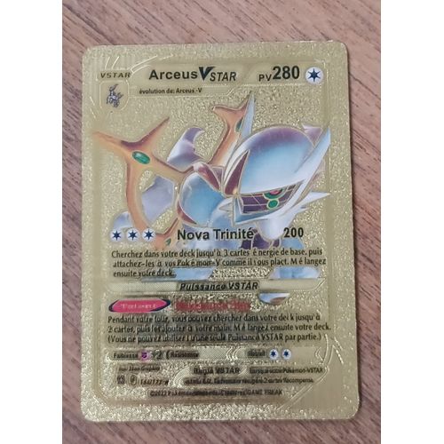 Carte Pokemon Arceus V Star Pv280