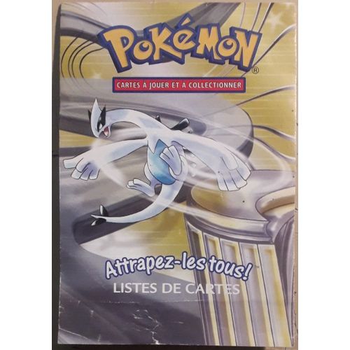 Pokémon / Liste Des Cartes (Brochure)