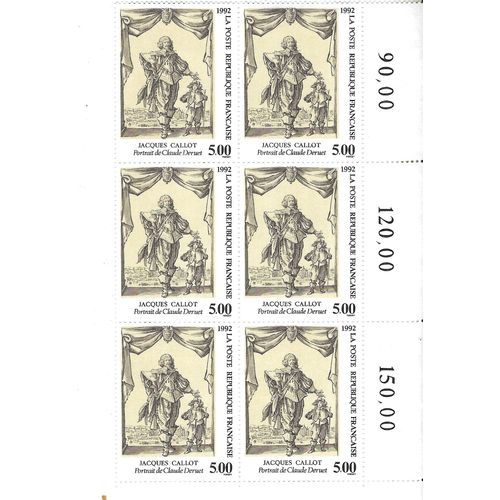 Timbre De France : Jacques Callot. Portrait De Claude Deruet