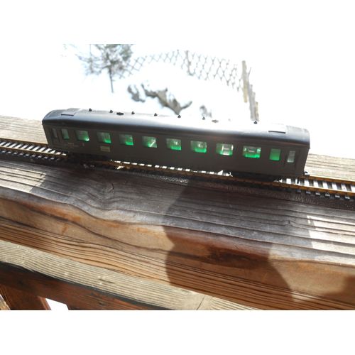 Voiture Voyageurs Ho 53150 Meccano Hornby Paris-Lyon 2ème Classe