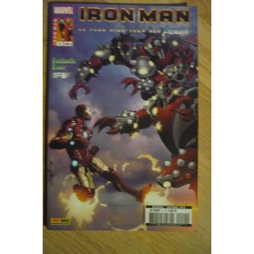 Bd Iron Man - N°4 - Le Plus High-Tech Des Avengers - Édition Marvel - Une Publication Panini Comics Mag - Octobre 2012