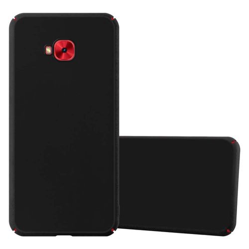 Cadorabo Housse Compatible Avec Asus Zenfone 4 Selfie Pro En Metallic Noir - Hard Case Étui De Protection D'aspect Métallique Contre Les Rayures Et Les Chocs