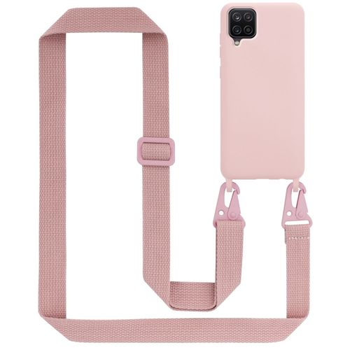 Coque Bandoulière Pour Samsung Galaxy A12 / M12 Etui Protection Cordelette Lanyard