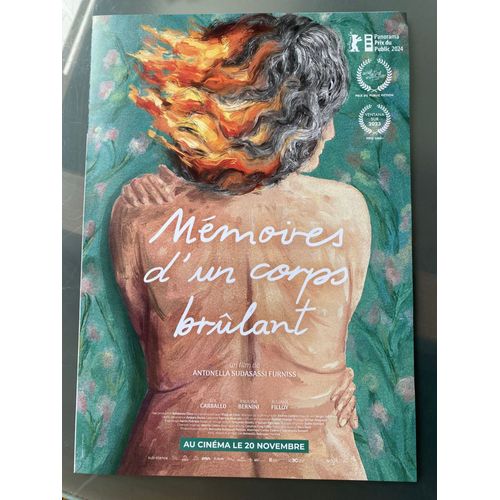 Dossier De Presse "Mémoires D'un Corps Brûlant" (4 Pages)