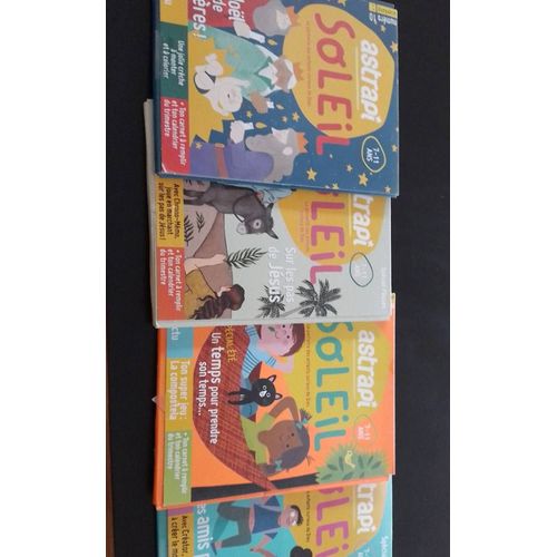 Lot De 4 Astrapi Soleil Année Complète