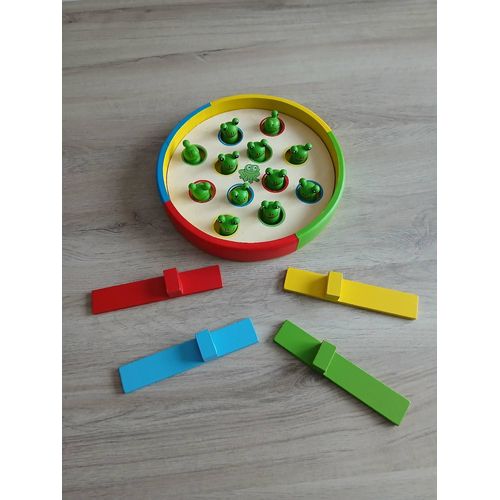 Jeu Grenouilles Sauteuses En Bois