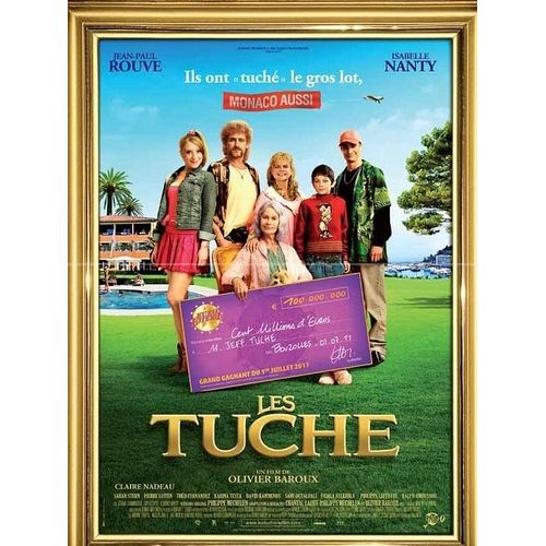 Les Tuche - Affiche Originale De Cinéma - Format 40x60 Cm - De Olivier Baroux Avec Jean-Paul Rouve, Isabelle Nanty, Claire Nadeau, Théo Fernandez, Sarah Stern, Pierre Lottin, Philippe Lefebvre - 2011
