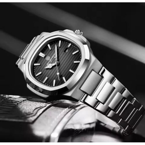 Paazomu-Montre-Bracelet De Luxe Pour Homme, Chronographe Shoe, Étanche, En Acier