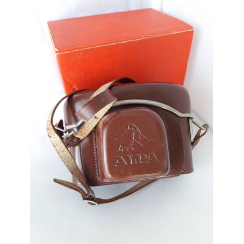ALPA WEBLAK SAC EN CUIR MARON pour REFLEX