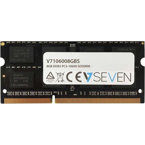 106008GBS 8GB DDR3 PC3-10600 - 1333mhz SO DIMM Notebook Module de mémoire - 106008GBS.[G460]