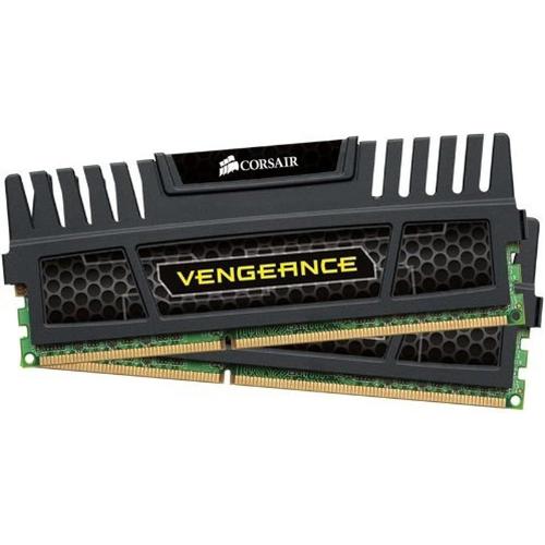 CMZ8GX3M2A1600C9 Vengeance 8GB (2x4GB) DDR3 1600 Mhz CL9 Mémoire pour ordinateur de bureau performante avec profil XMP. Noir.[G482]