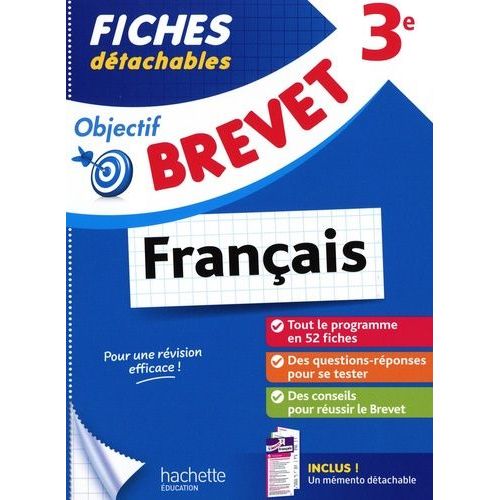 Français 3e - Fiches Détachables