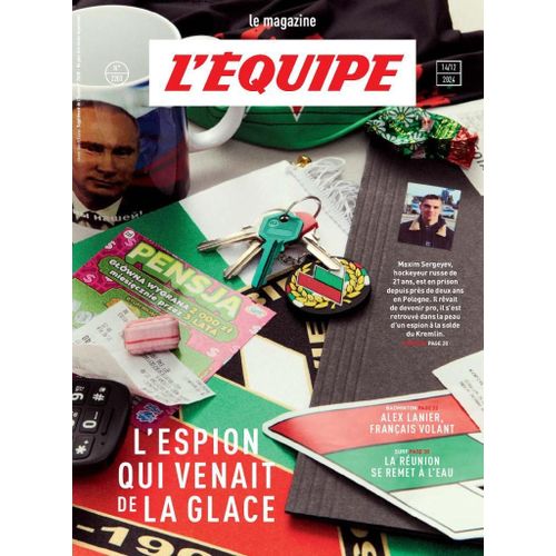 L'équipe Le Magazine 2203 "L'espion Qui Venait De La Glace" 14/12/2024