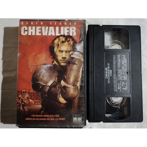 Cassette Vidéo Vhs - Chevalier - Heath Ledger