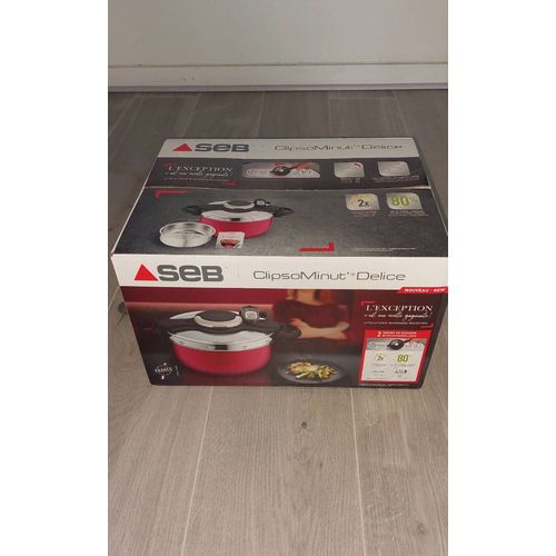 ClipsoMinut' Delice Seb Cocotte minute rouge