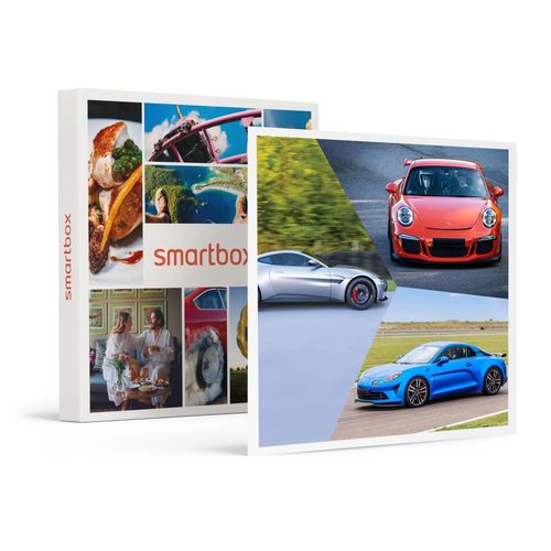 Stage De Pilotage Multivolant : 2 Tours En Alpine, 2 Tours En Aston Martin Vantage Et 2 Tours En Porsche 991 Gt3 Sur Le Circuit De Saint-Laurent-De-Mure - Smartbox - Coffret Cadeau Sport & Aventure