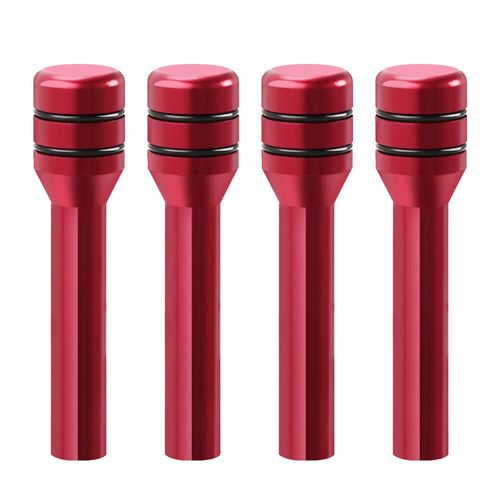 Exacpilles De Verrouillage De Porte En Alliage Pour Voiture,Bouton À Vis Pour Suzuki Swift Grand Vitara Sx4 Vitara - Rouge-F2618