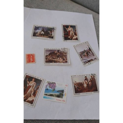 Lot Timbres Cuba