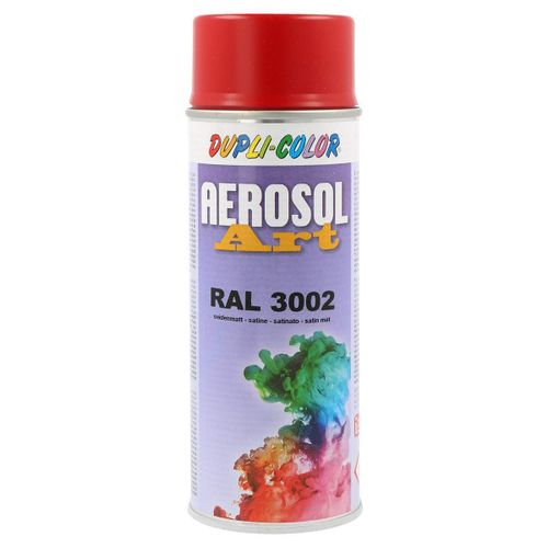 Bombe de peinture - Rouge carmin - RAL 1007 - Duplicolor - 400 ml