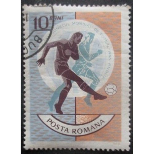 Roumanie N°2255 Coupe Du Monde De Football Angleterre 1966 Oblitéré
