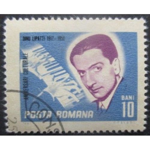 Roumanie N°2317 Pianiste Dinu Lipatti Oblitéré