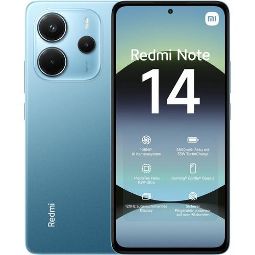 Xiaomi Redmi Note 14 4G 128 Go Bleu