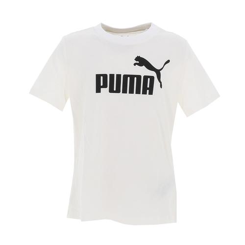 Tee Shirt Manches Courtes Puma Ess No. 1 Logo Tee Ps Blanc