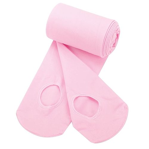 Collants Danse Ballet Convertible Extensibles Opaques Pour Femmes Et Filles- Pink-A12130