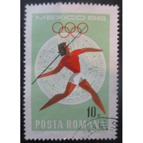 Roumanie N°2400 Jeux Olympiques De Mexico 1968 Oblitéré