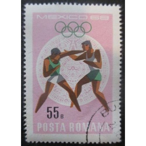Roumanie N°2403 Jeux Olympiques De Mexico 1968 Oblitéré