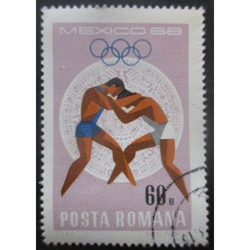 Roumanie N°2404 Jeux Olympiques De Mexico 1968 Oblitéré