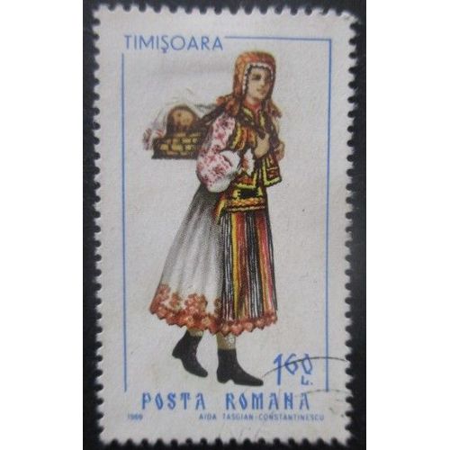 Roumanie N°2444 Costume Régional Oblitéré